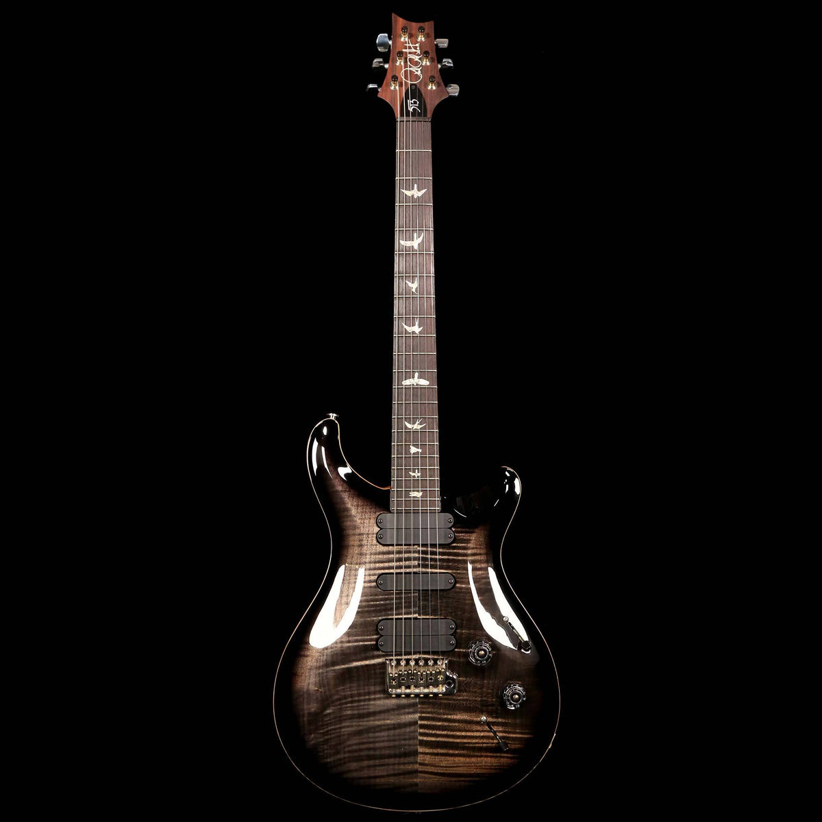 PRS 513 Charcoal Burst Flame Top 2015 — 2