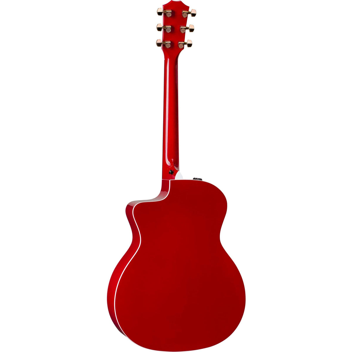 Taylor 214ce DLX Grand Auditorium Acoustic-Electric Red — 3