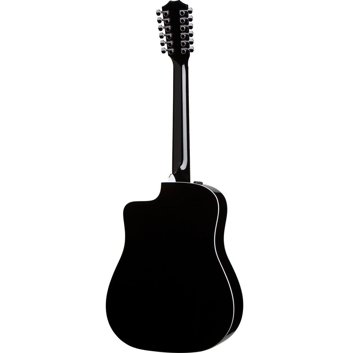 Taylor 250ce-BLK DLX Dreadnought 12-String Acoustic-Electric Black — 3