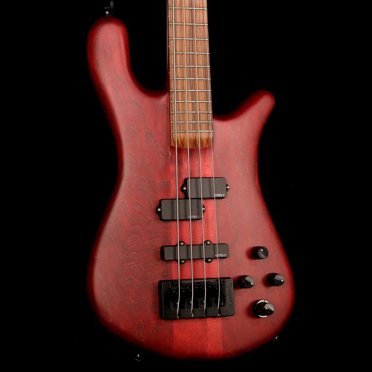 Spector Forte 4-String Bass Red Stain Matte — 6