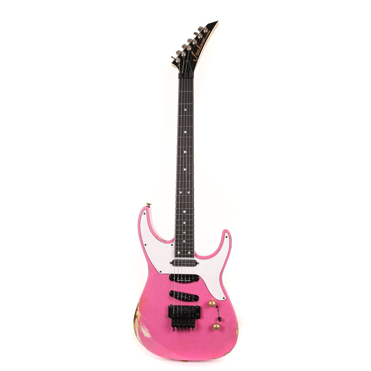 Jackson Custom Shop SL Soloist 3S-V Platinum Pink — 2