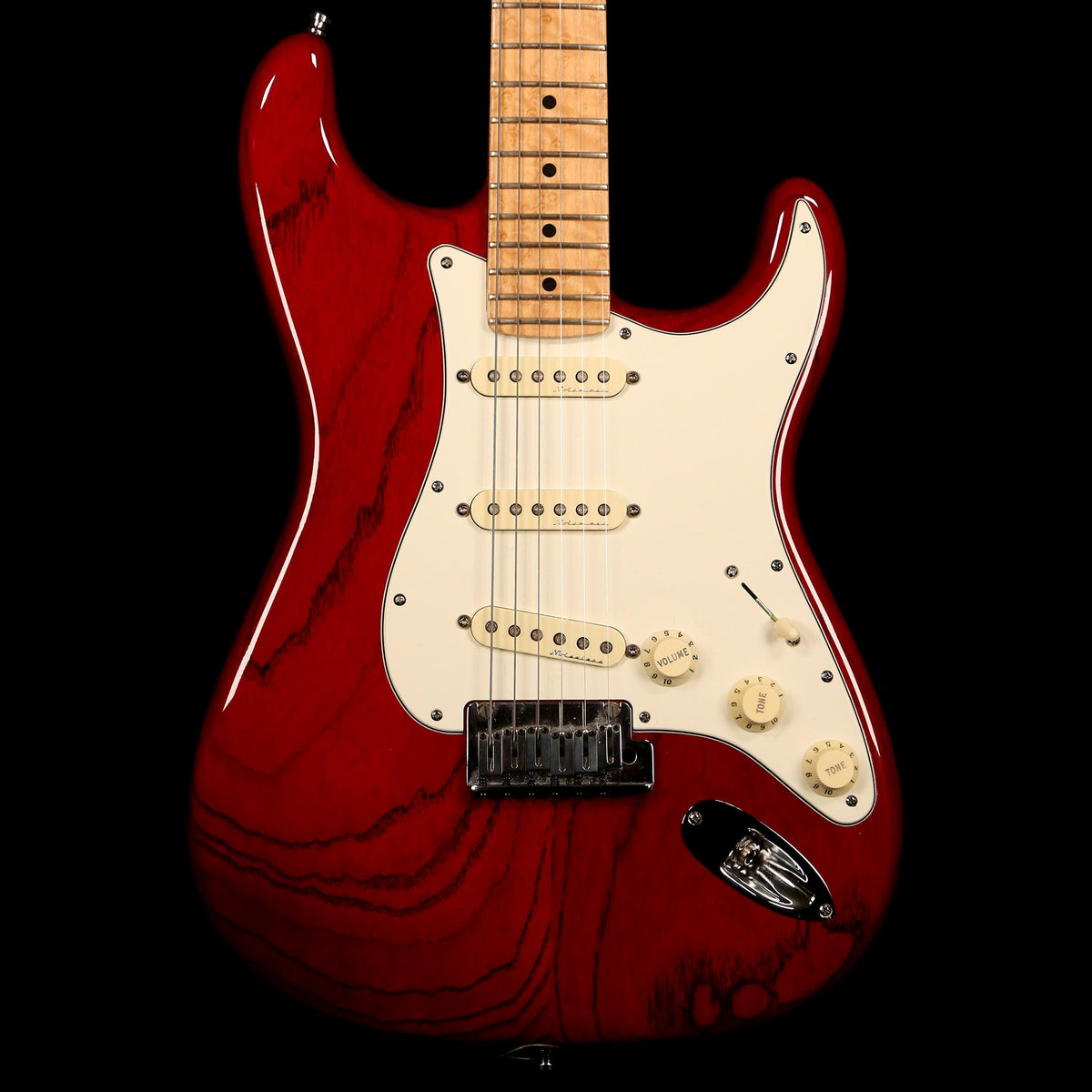 Fender Custom Shop Custom Classic Stratocaster Bing Cherry Transparent 2009 — 1