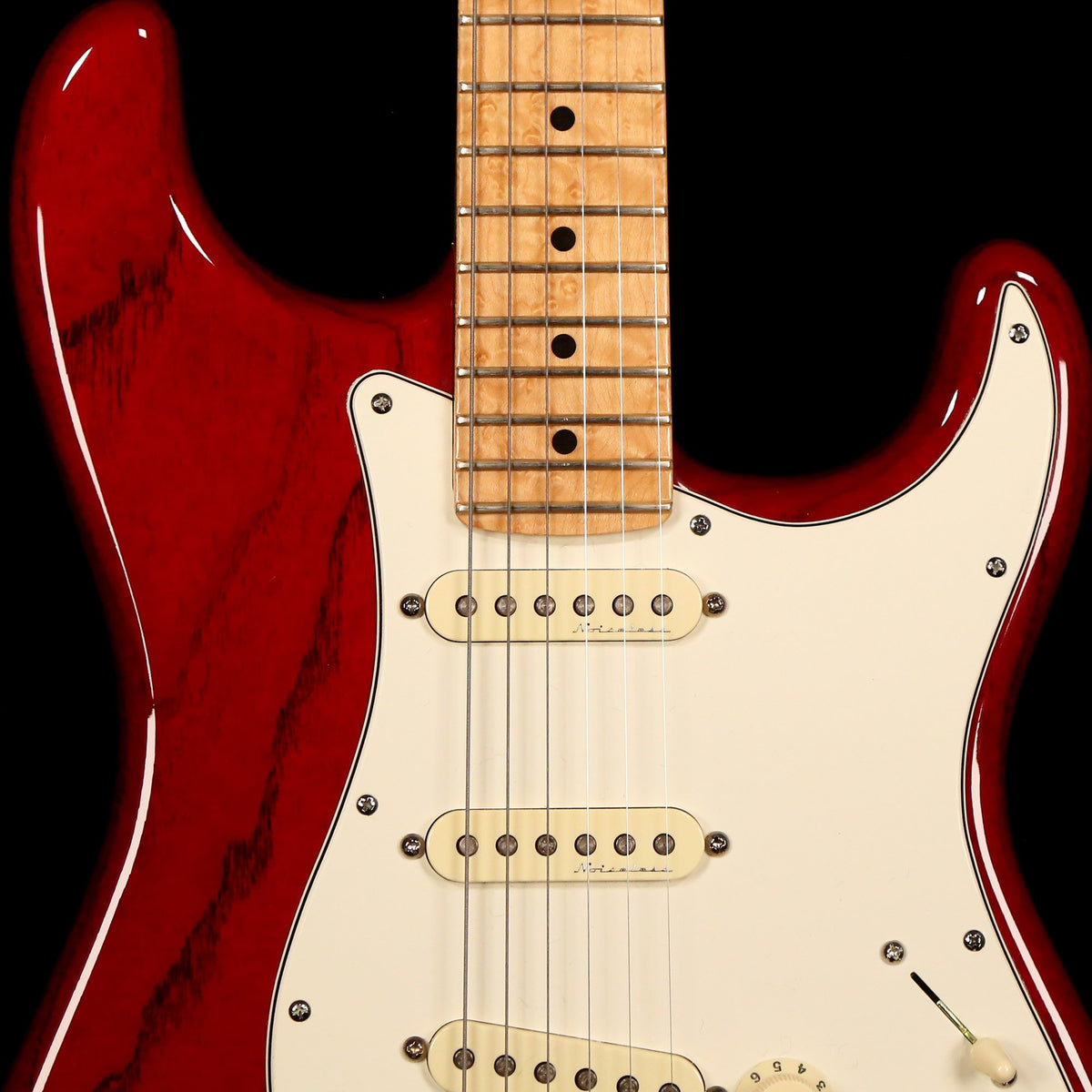 Fender Custom Shop Custom Classic Stratocaster Bing Cherry Transparent 2009 — 6