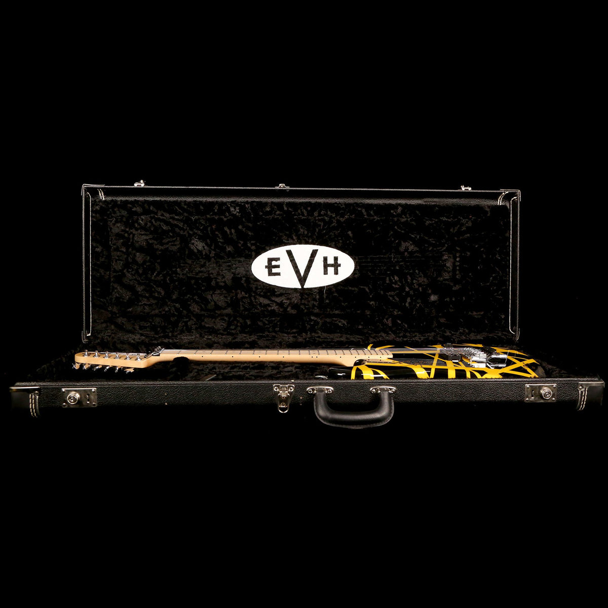 Charvel EVH Art Series Ottawa 3-21-12 Black and Yellow — 10