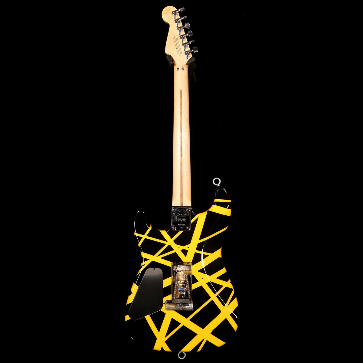 Charvel EVH Art Series Ottawa 3-21-12 Black and Yellow — 3