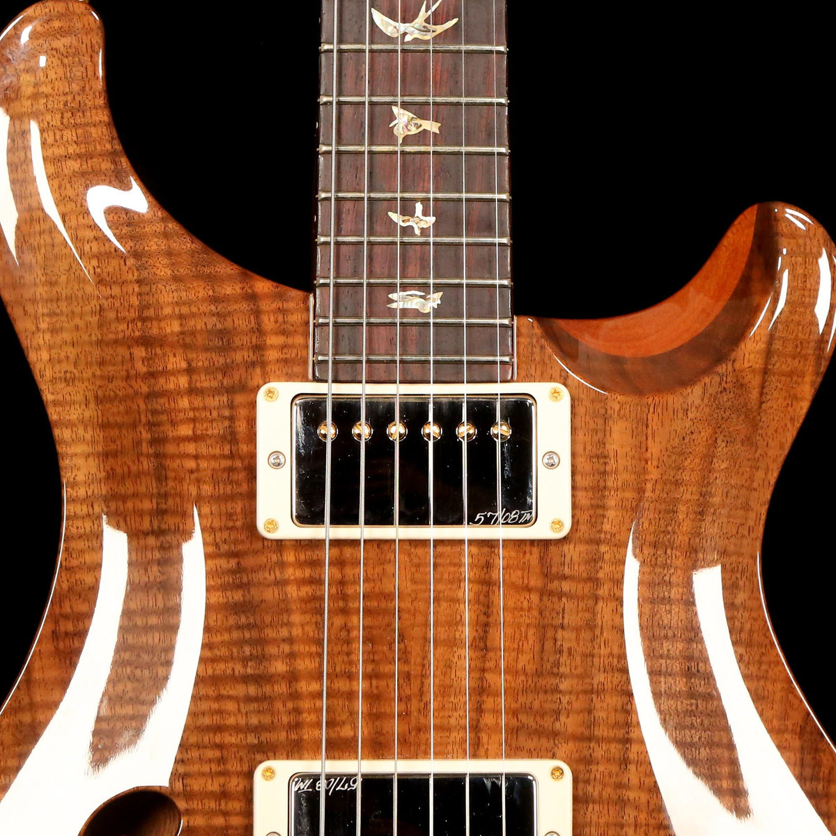 PRS Walnut Semi-Hollow Limited Edition Brazilian Rosewood Fretboard Natural 2013 — 6