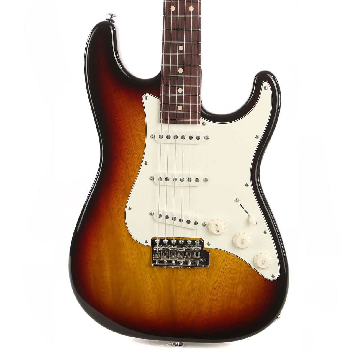 Suhr Custom Classic White Limba 3-Tone Sunburst 2021 — 1