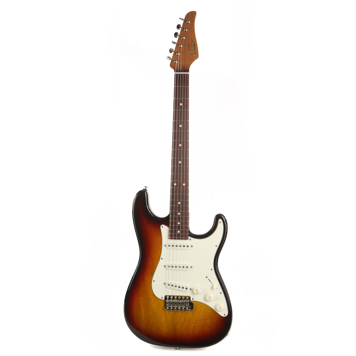 Suhr Custom Classic White Limba 3-Tone Sunburst 2021 — 2