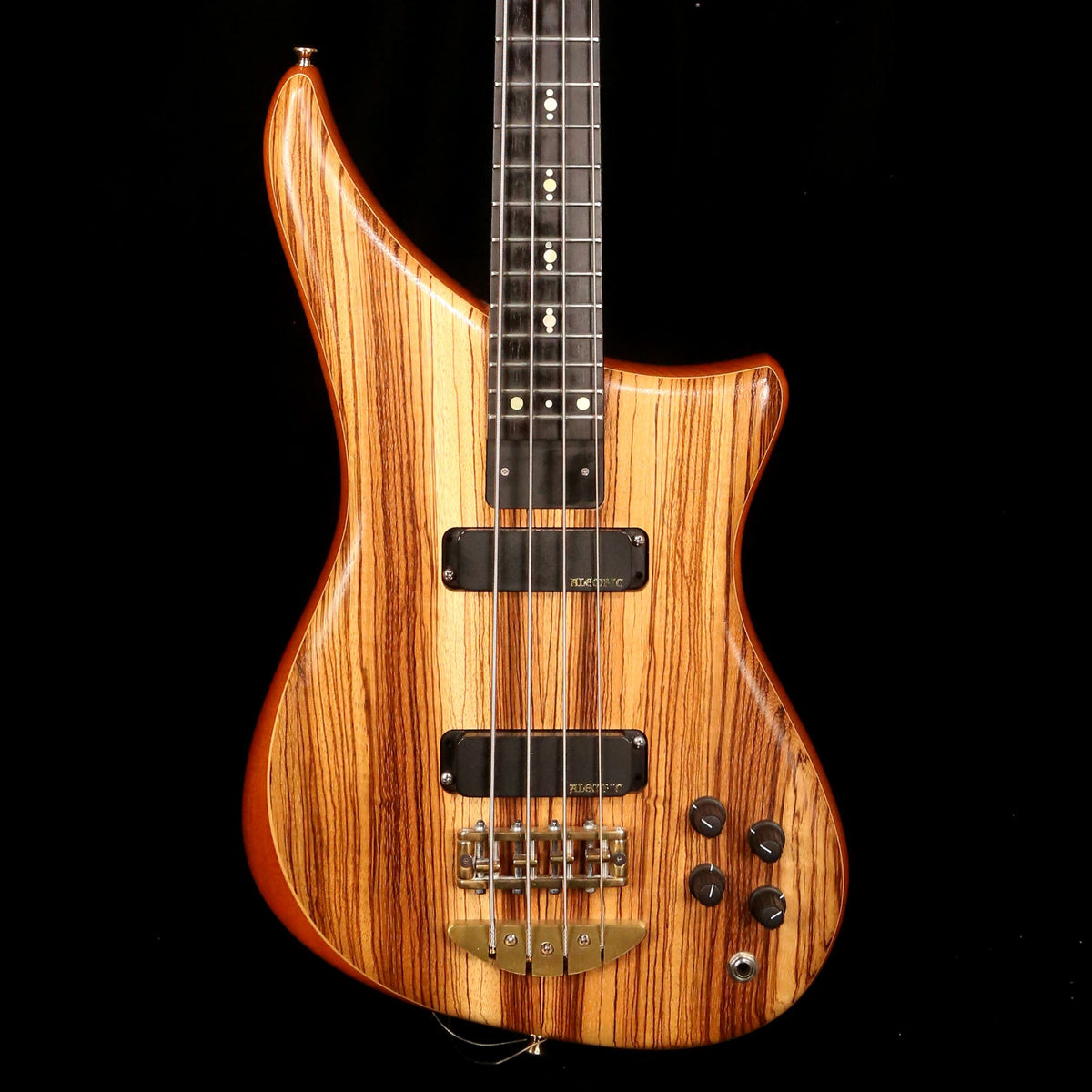 Alembic Epic Bass Zebrawood Top 1997 — 1