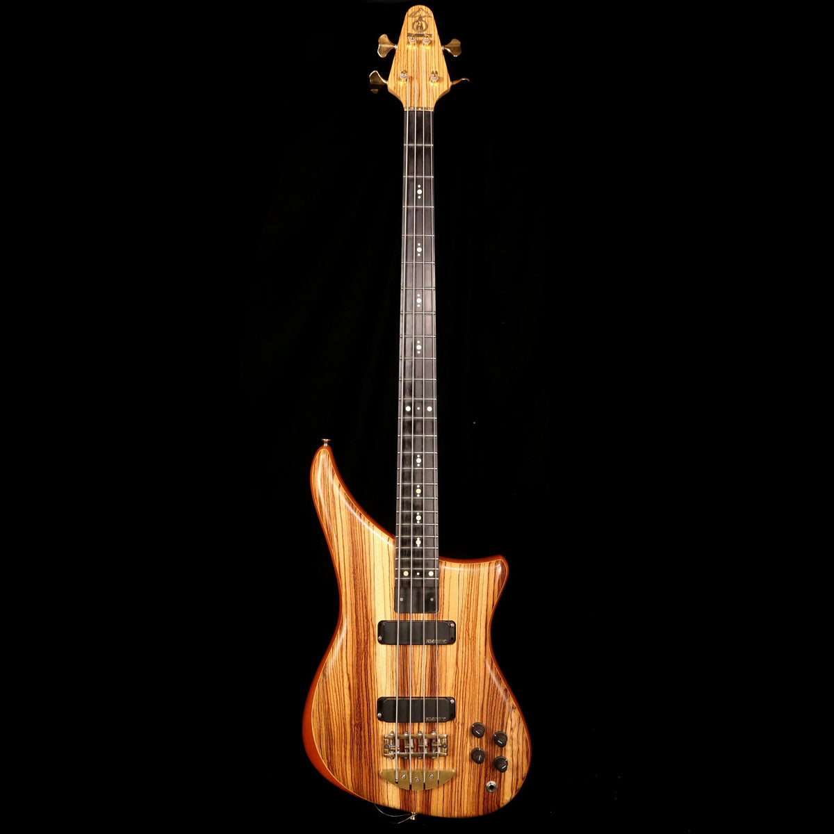 Alembic Epic Bass Zebrawood Top 1997 — 2