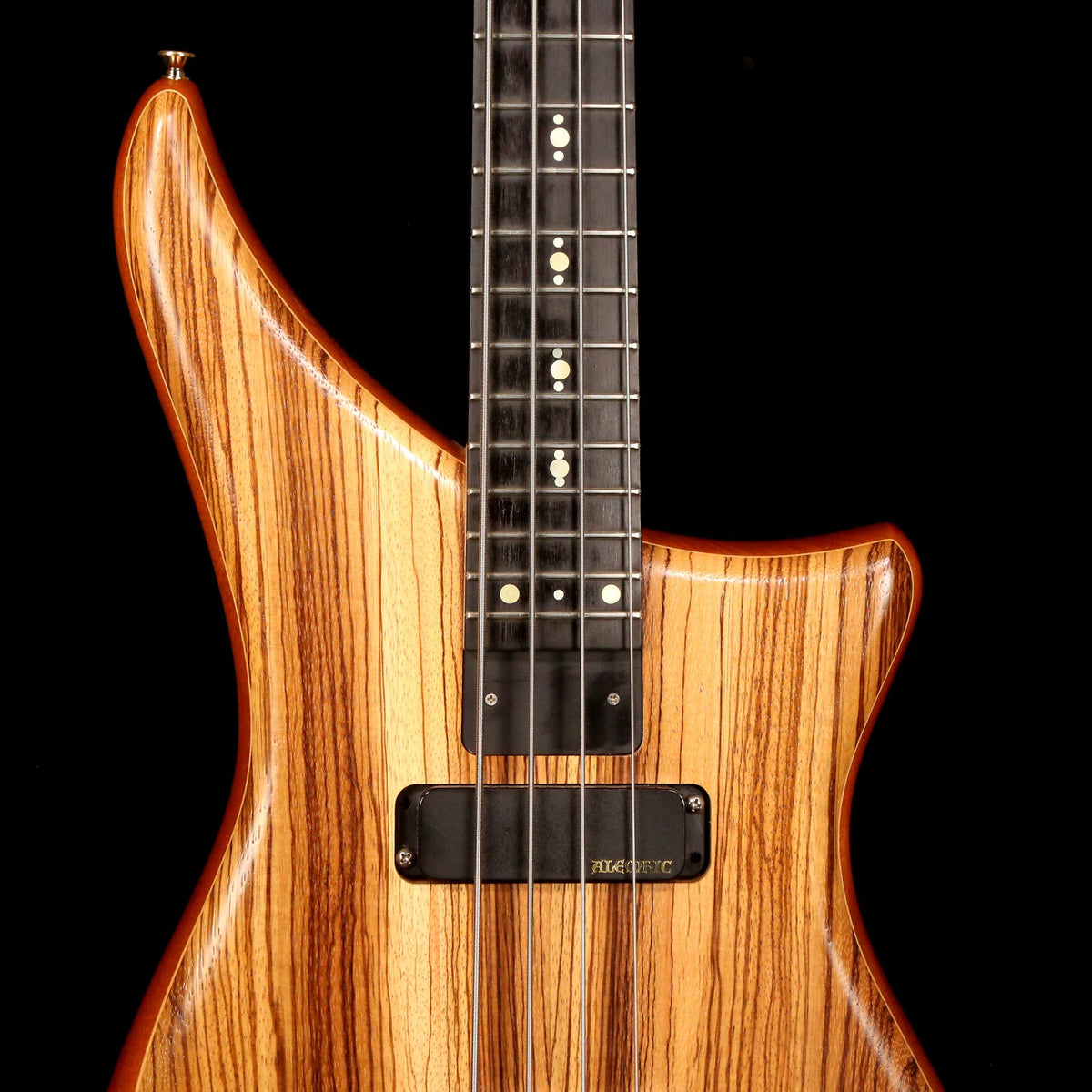 Alembic Epic Bass Zebrawood Top 1997 — 6