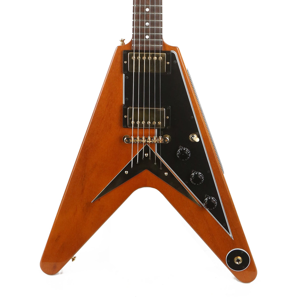 Gibson Custom Shop 1959 Flying V Reissue VOS Heavy Antique Natural Made 2 Measure — 1