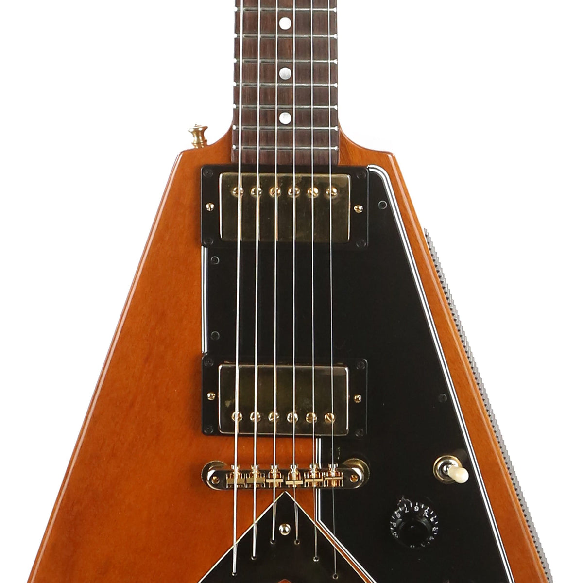 Gibson Custom Shop 1959 Flying V Reissue VOS Heavy Antique Natural Made 2 Measure — 6
