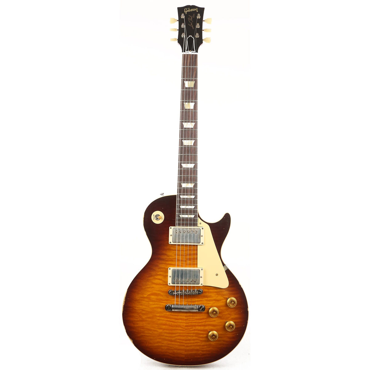 Gibson Custom Shop 1959 Les Paul Reissue Kindred Burst Fade Heavy Aged Made 2 Measure — 2