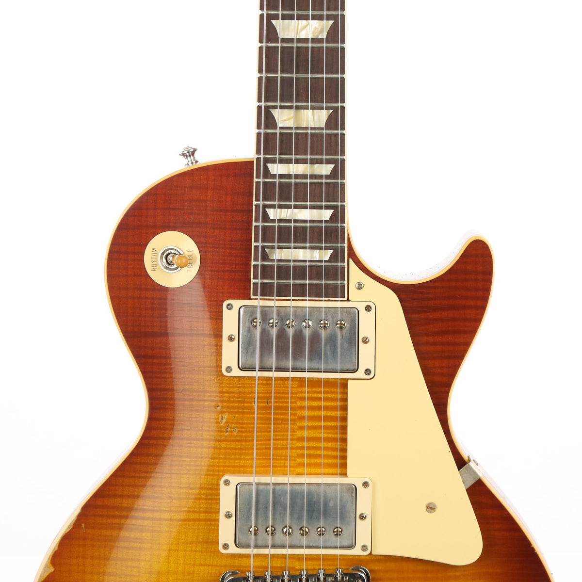 Gibson Custom Shop '59 Les Paul Reissue Heavy Aged Slow Iced Tea Fade Made 2 Measure — 6