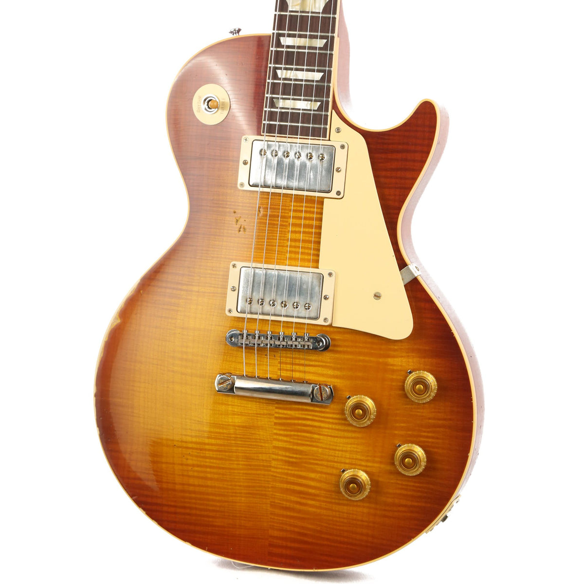 Gibson Custom Shop '59 Les Paul Reissue Heavy Aged Slow Iced Tea Fade Made 2 Measure — 7