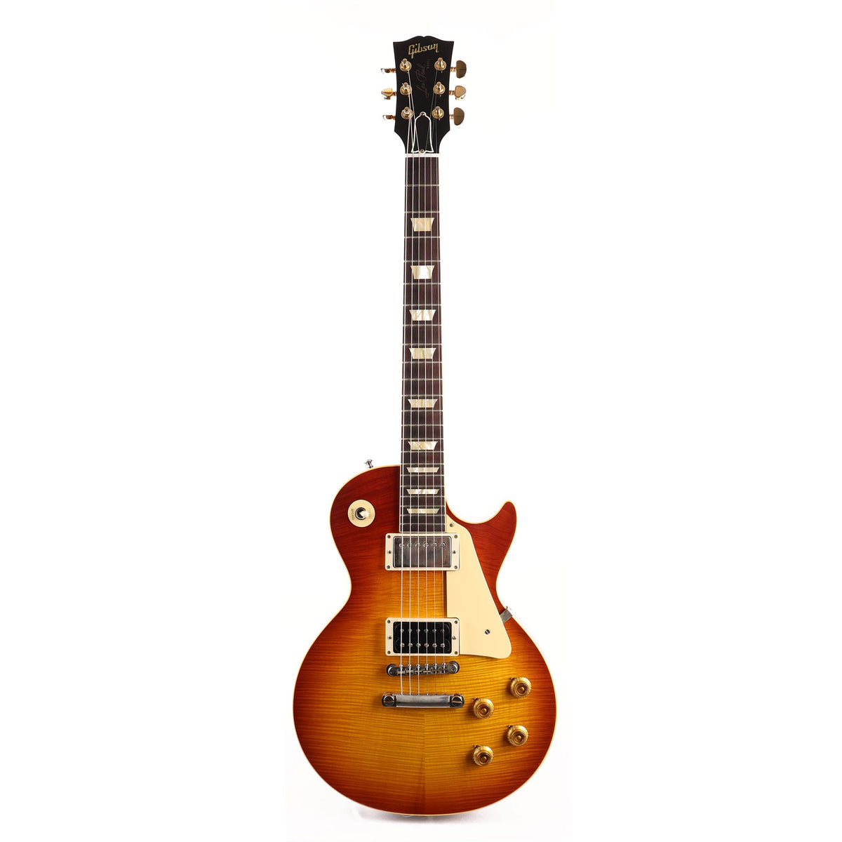 Gibson Custom Shop '59 Les Paul Reissue VOS Orange Sunset Fade Made 2 Measure — 2