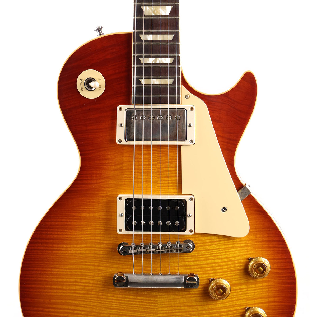 Gibson Custom Shop '59 Les Paul Reissue VOS Orange Sunset Fade Made 2 Measure — 6