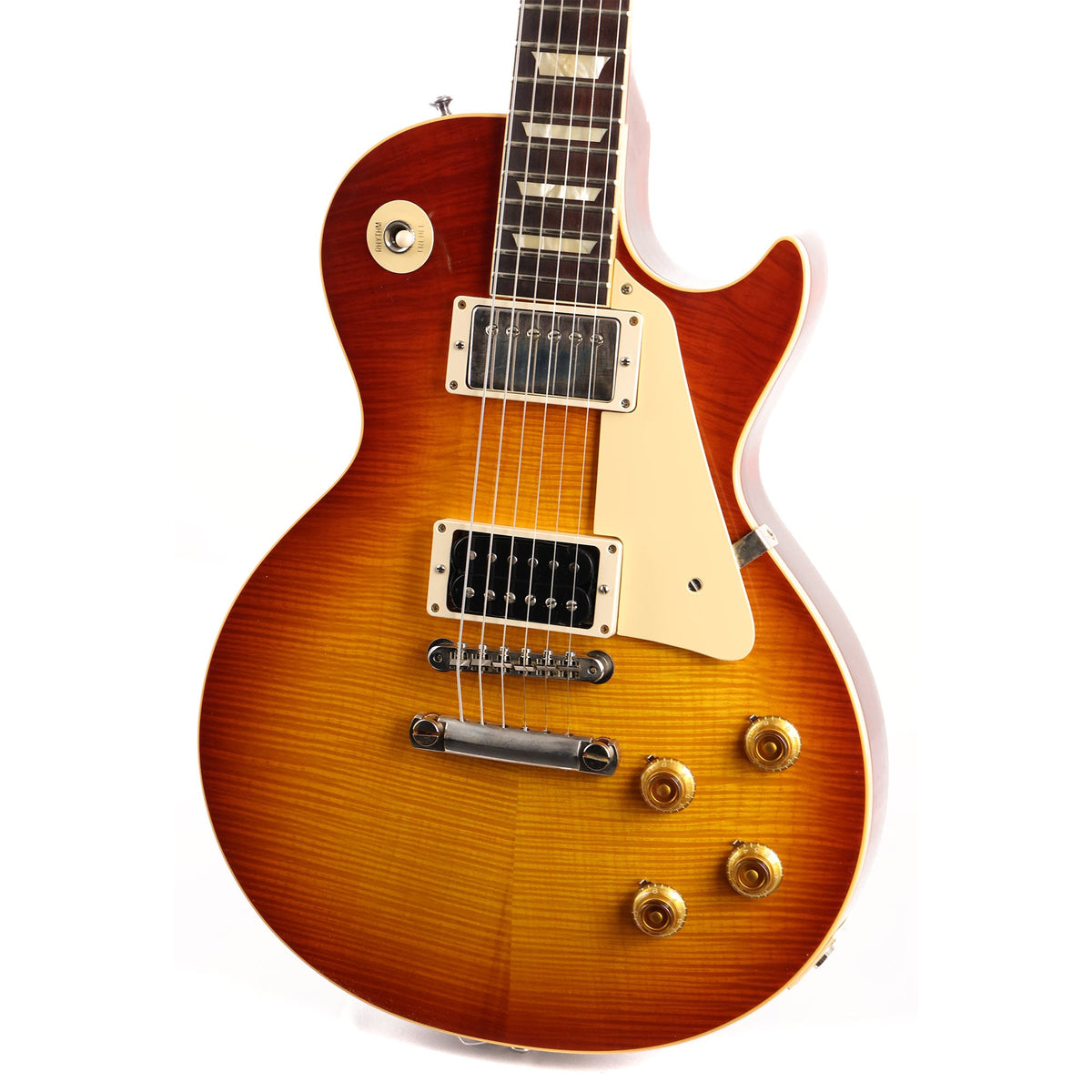 Gibson Custom Shop '59 Les Paul Reissue VOS Orange Sunset Fade Made 2 Measure — 7
