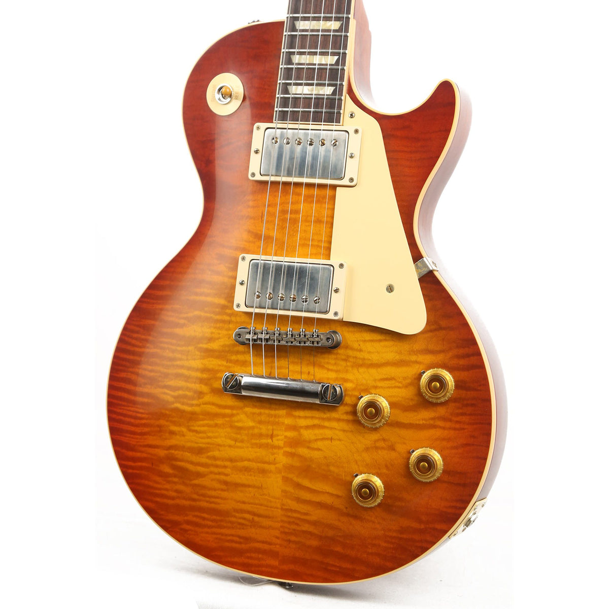 Gibson Custom Shop '59 Les Paul Reissue Page 92 Burst Made 2 Measure — 6