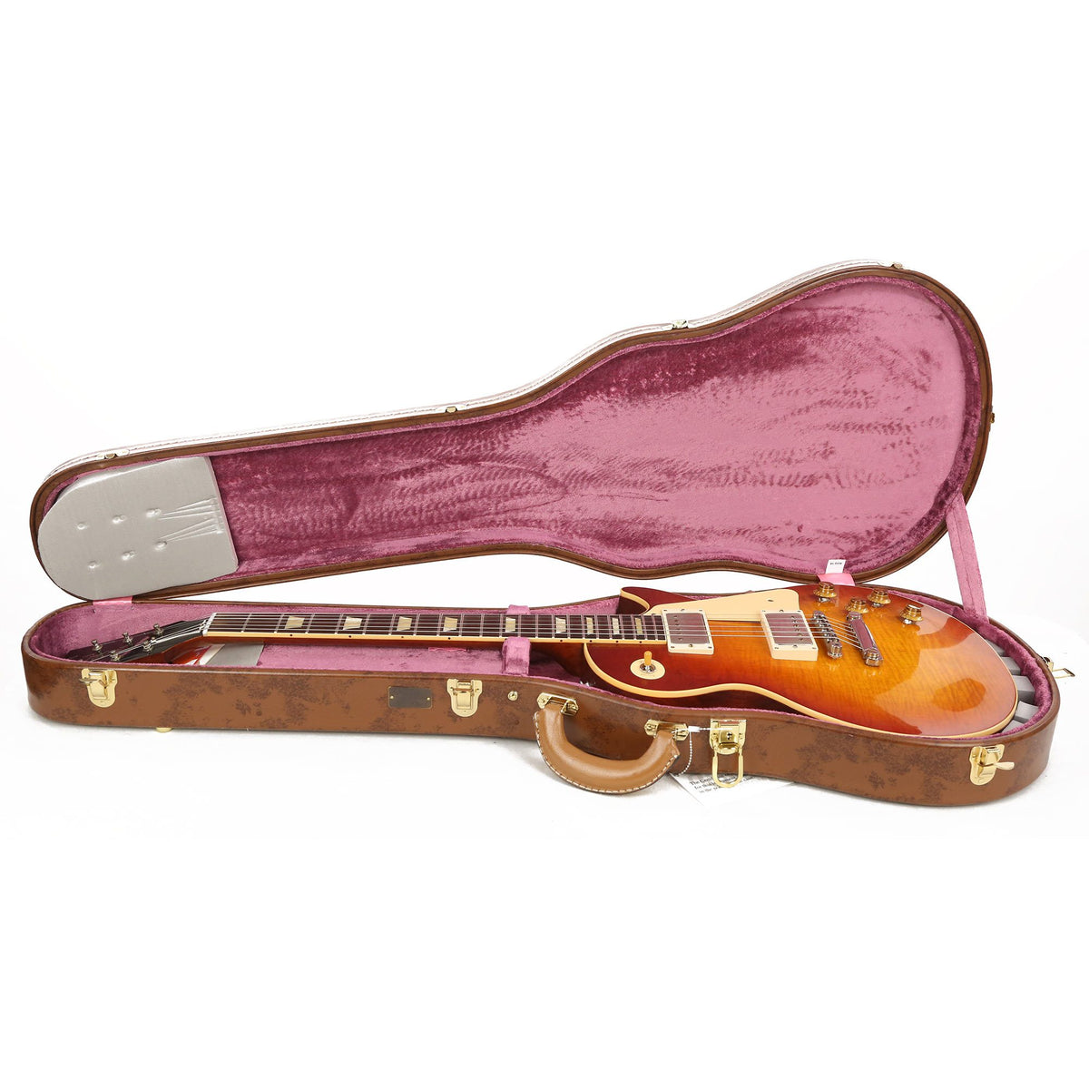 Gibson Custom Shop '59 Les Paul Reissue Page 92 Burst Made 2 Measure — 8