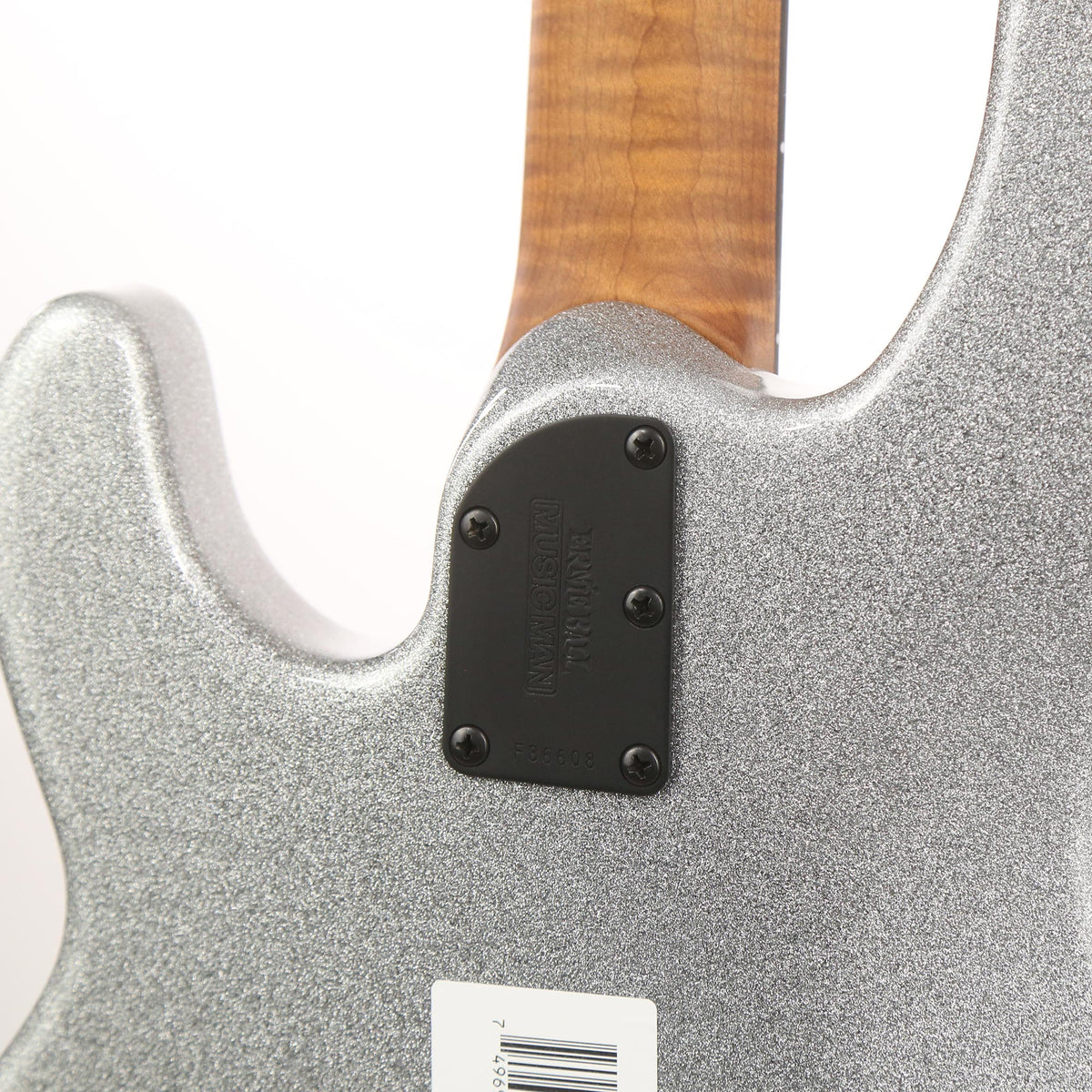 Ernie Ball Music Man StingRay 4 H Special Music Zoo 25th Anniversary Silver Sparkle — 8