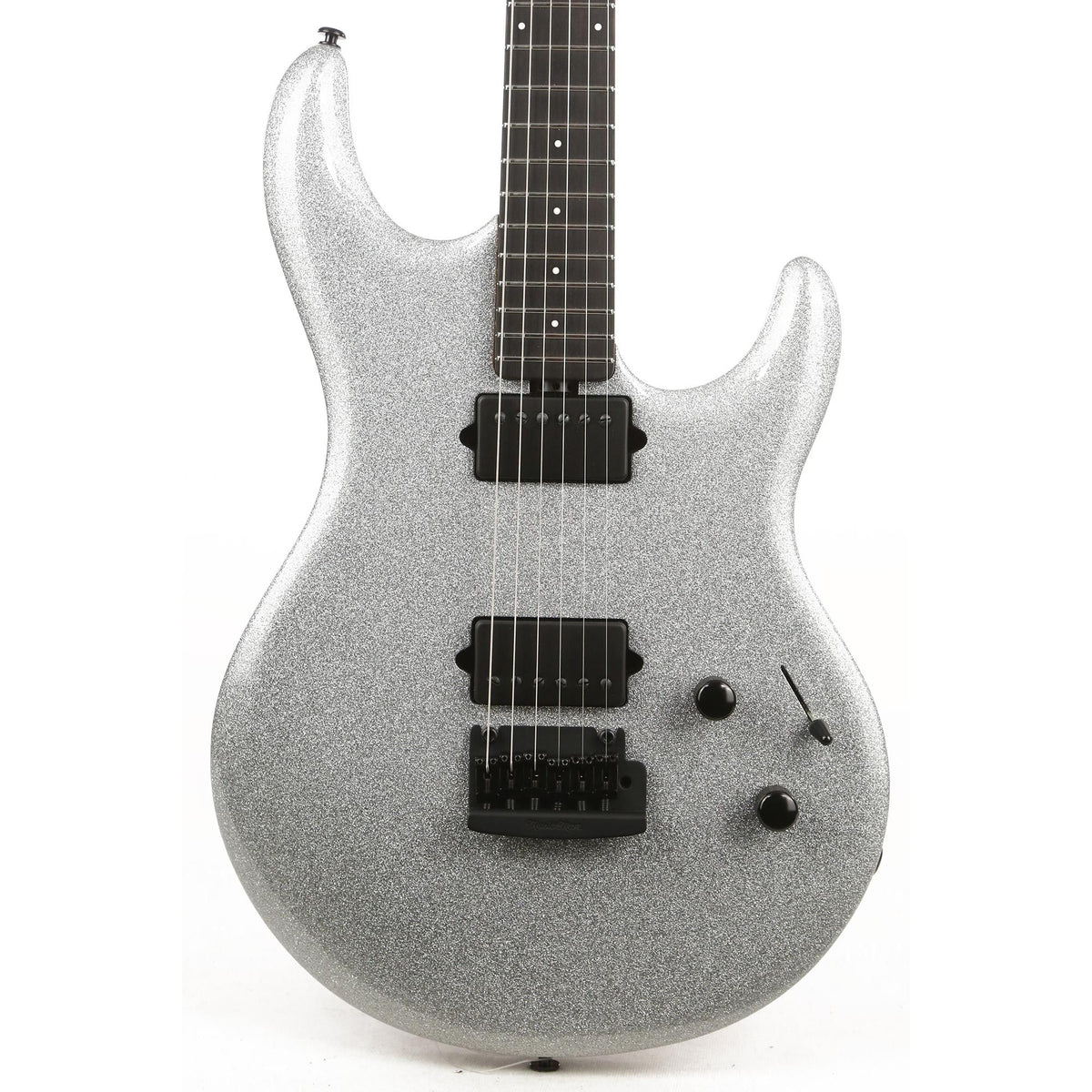 Ernie Ball Music Man Luke III Ball Family Reserve Music Zoo 25th Anniversary Silver Sparkle — 1