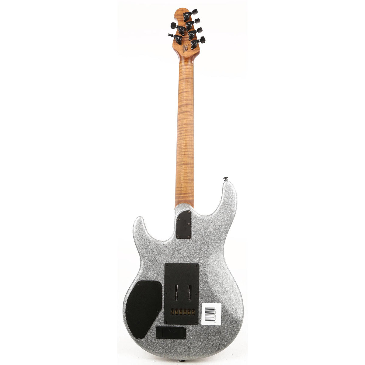 Ernie Ball Music Man Luke III Ball Family Reserve Music Zoo 25th Anniversary Silver Sparkle — 3