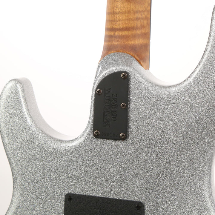 Ernie Ball Music Man Luke III Ball Family Reserve Music Zoo 25th Anniversary Silver Sparkle