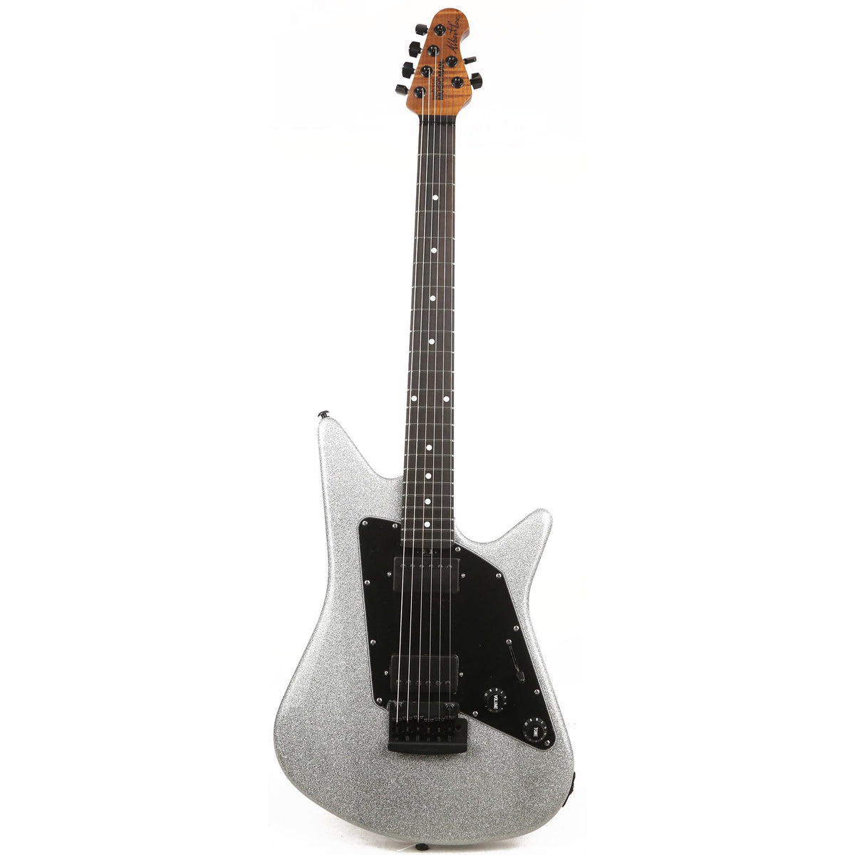 Ernie Ball Music Man Albert Lee HH Music Zoo 25th Anniversary Silver Sparkle — 2