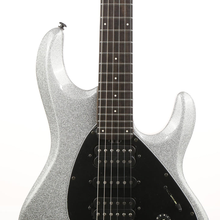 Ernie Ball Music Man Silhouette HSH Music Zoo 25th Anniversary Silver Sparkle