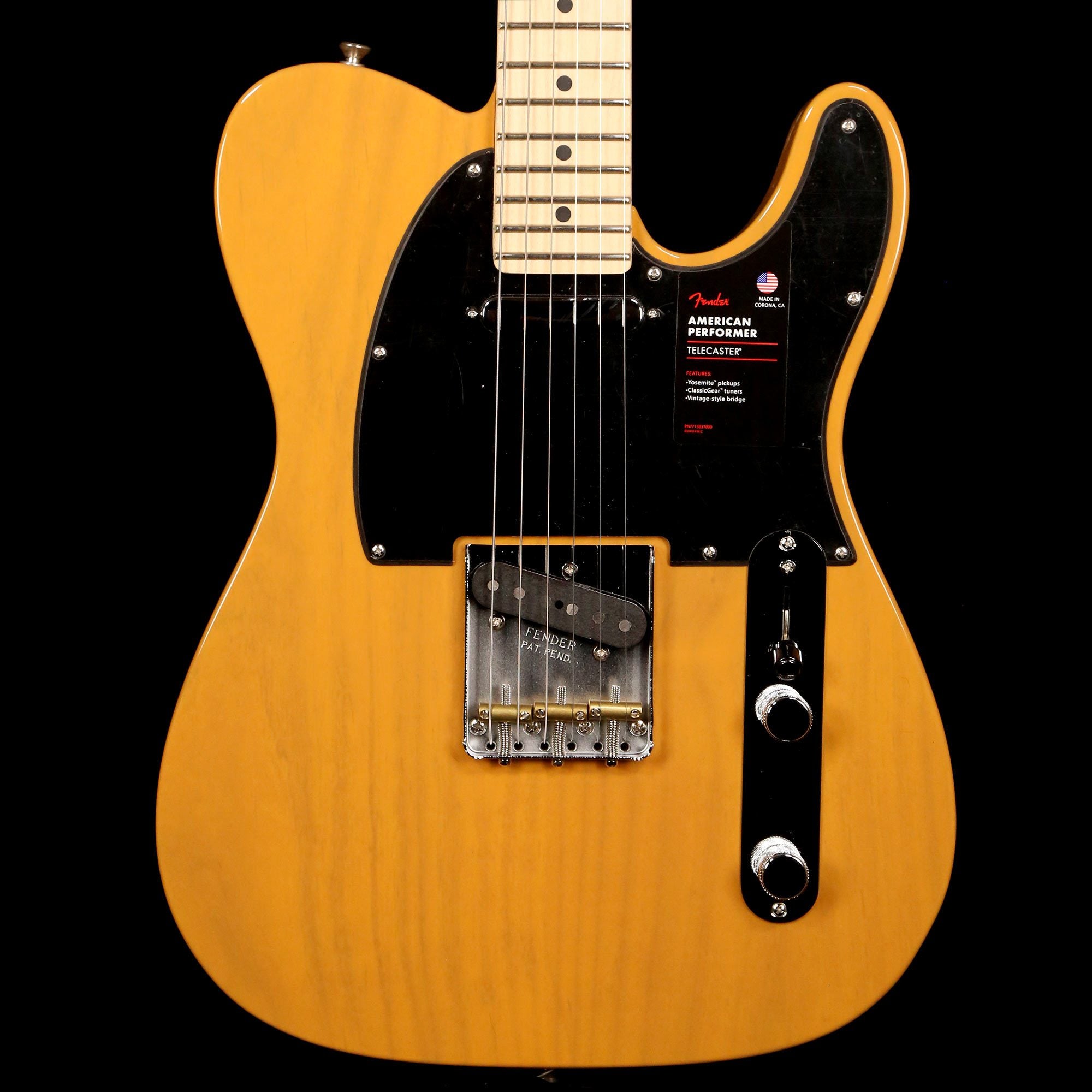 Fender FSR American Performer Telecaster Butterscotch Blonde | The
