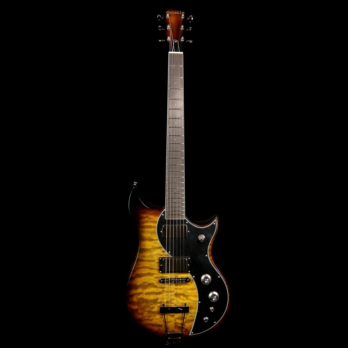 Dunable Cyclops Quilt Top Tobacco Sunburst — 2
