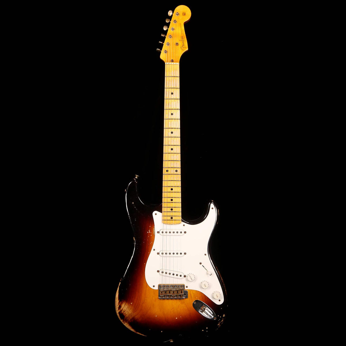 Fender Custom Shop '54 Stratocaster 60th Anniversary Heavy Relic 2-Tone Sunburst — 2