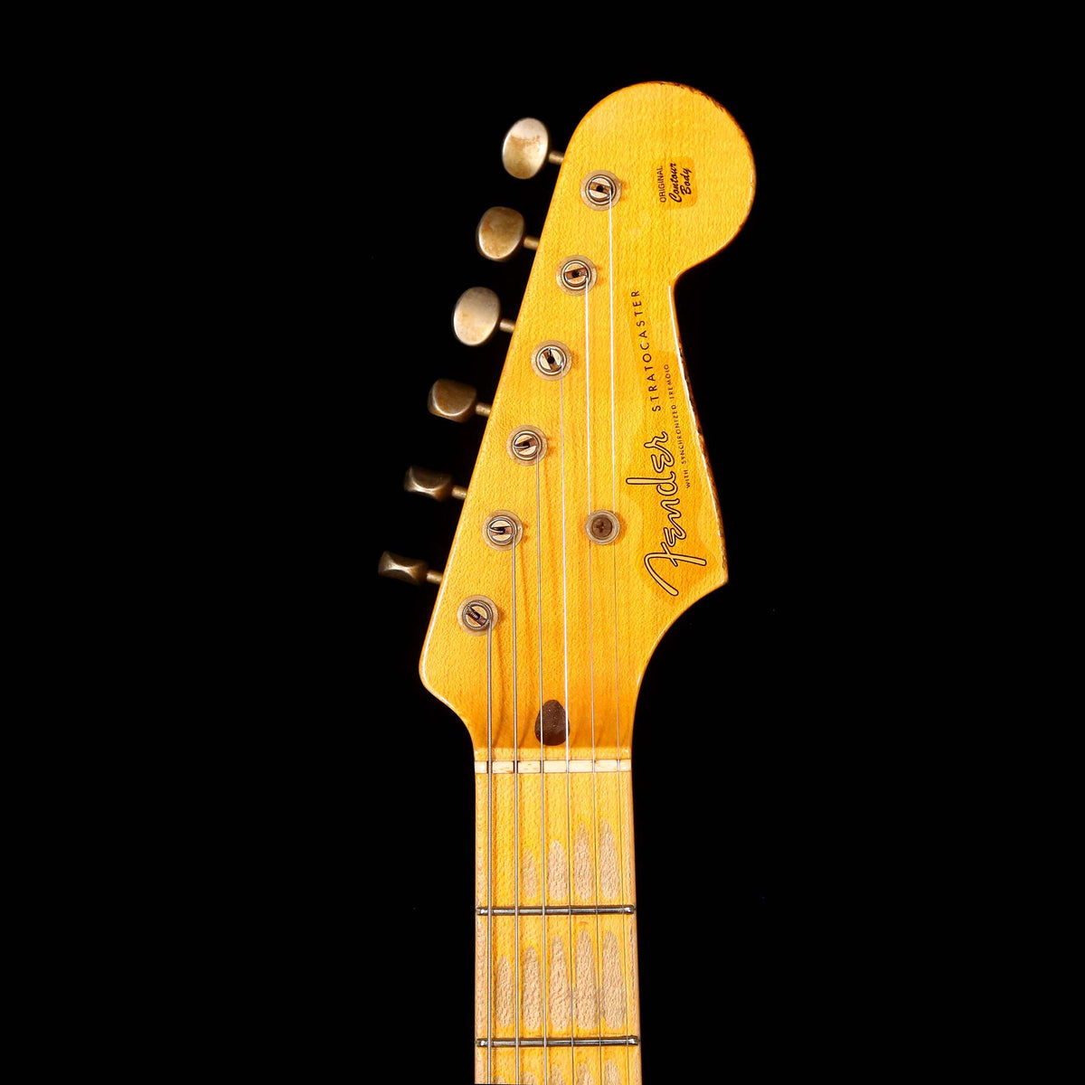 Fender Custom Shop '54 Stratocaster 60th Anniversary Heavy Relic 2-Tone Sunburst — 4
