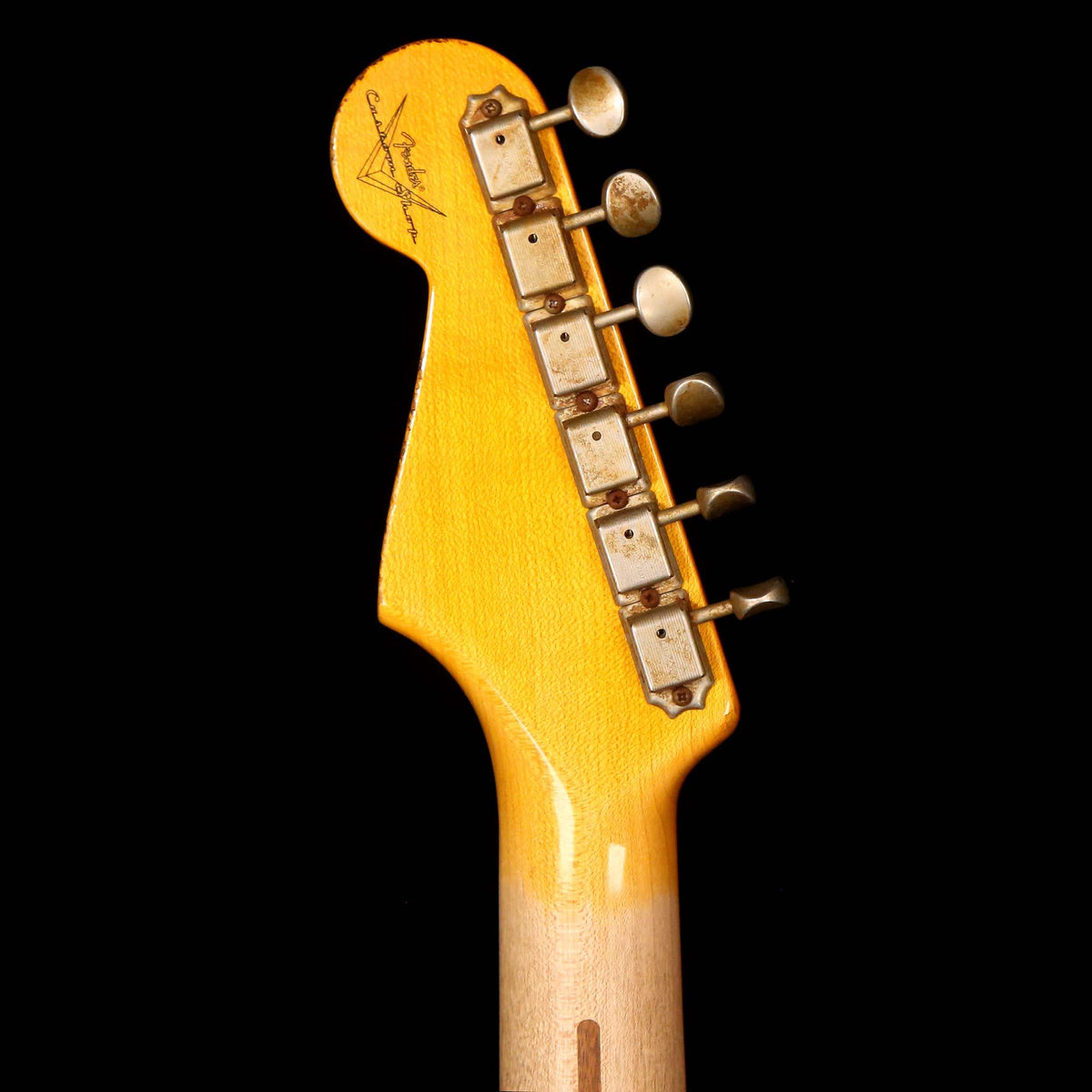 Fender Custom Shop '54 Stratocaster 60th Anniversary Heavy Relic 2-Tone Sunburst — 5