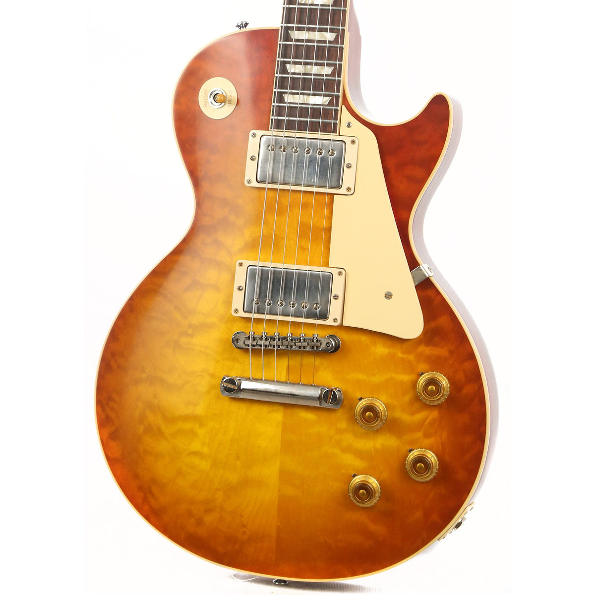 Gibson Custom Shop 1959 Les Paul Reissue Antiquity Burst Made 2 Measure — 6