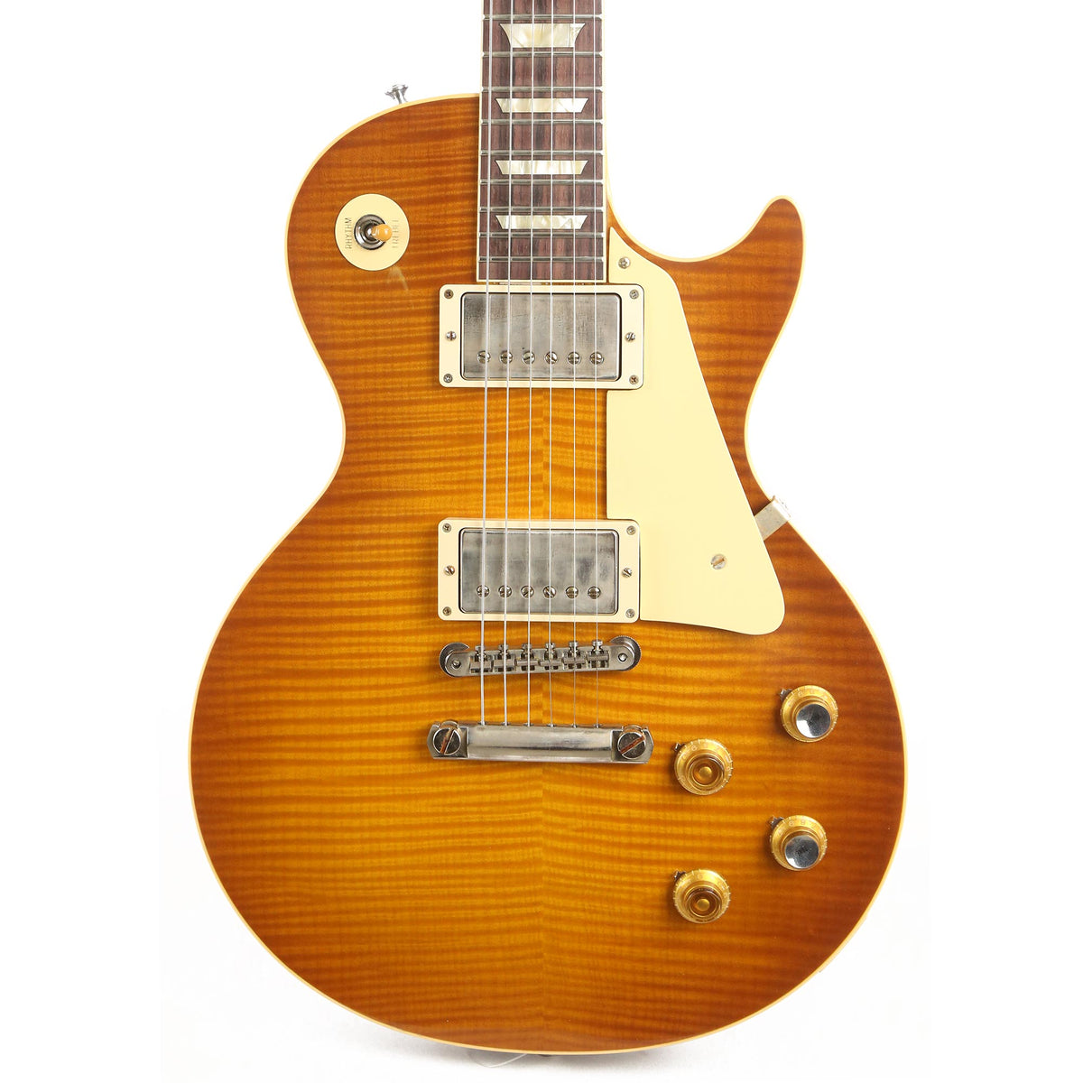 Gibson Custom Shop 60th Anniversary 1959 Les Paul Standard VOS Dirty Lemon Fade Made 2 Measure — 1
