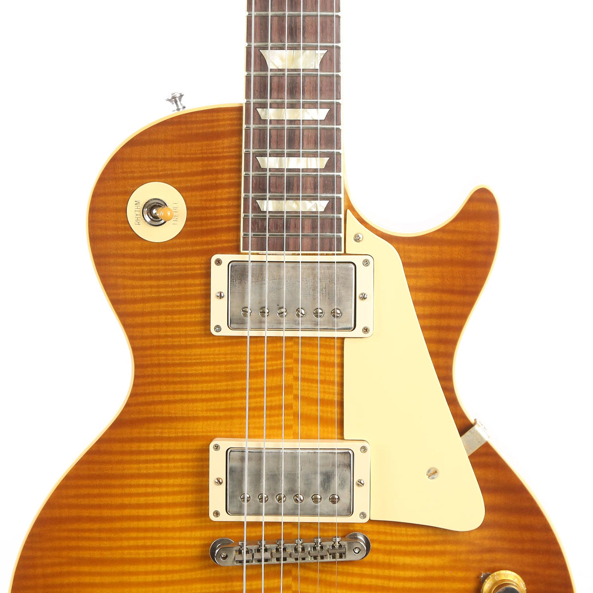 Gibson Custom Shop 60th Anniversary 1959 Les Paul Standard VOS Dirty Lemon Fade Made 2 Measure — 6