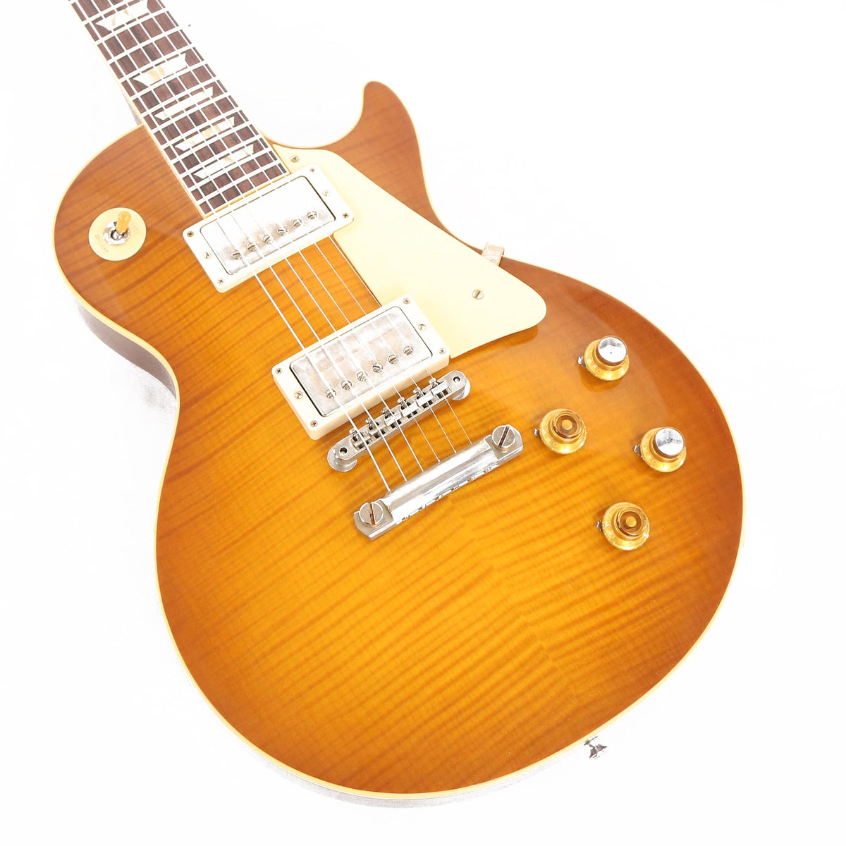 Gibson Custom Shop 60th Anniversary 1959 Les Paul Standard VOS Dirty Lemon Fade Made 2 Measure — 8