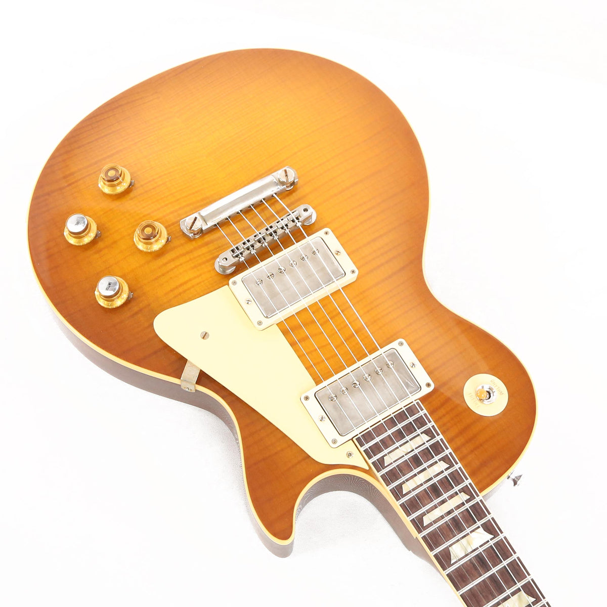 Gibson Custom Shop 60th Anniversary 1959 Les Paul Standard VOS Dirty Lemon Fade Made 2 Measure — 9