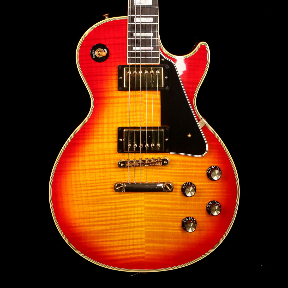 Gibson Custom Shop 1968 Les Paul Custom Reissue Cherry Sunburst 2005 — 1