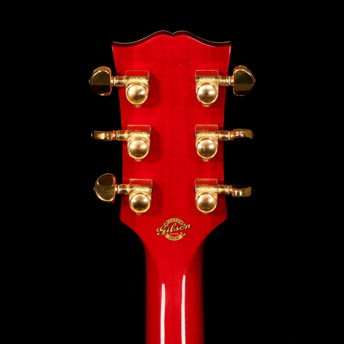 Gibson Custom Shop 1968 Les Paul Custom Reissue Cherry Sunburst 2005 — 5