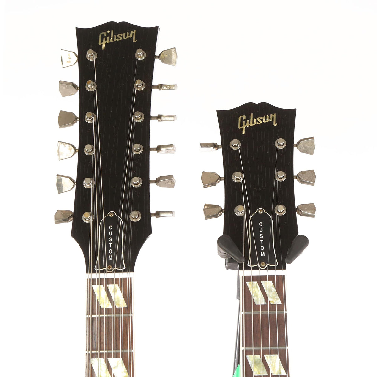 Gibson Custom Shop Slash 1966 EDS-1275 Doubleneck Signed/Aged Ebony — 4