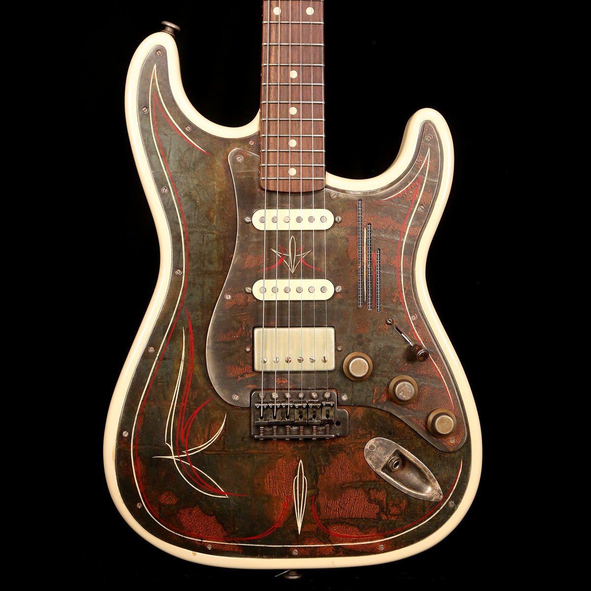 Trussart Steel-O-Matic HSS Red Pinstripe — 1
