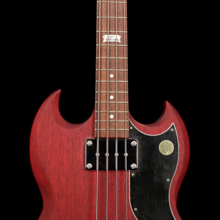 Gibson SG Bass Cherry Stain Satin 120th Anniversary 2014
