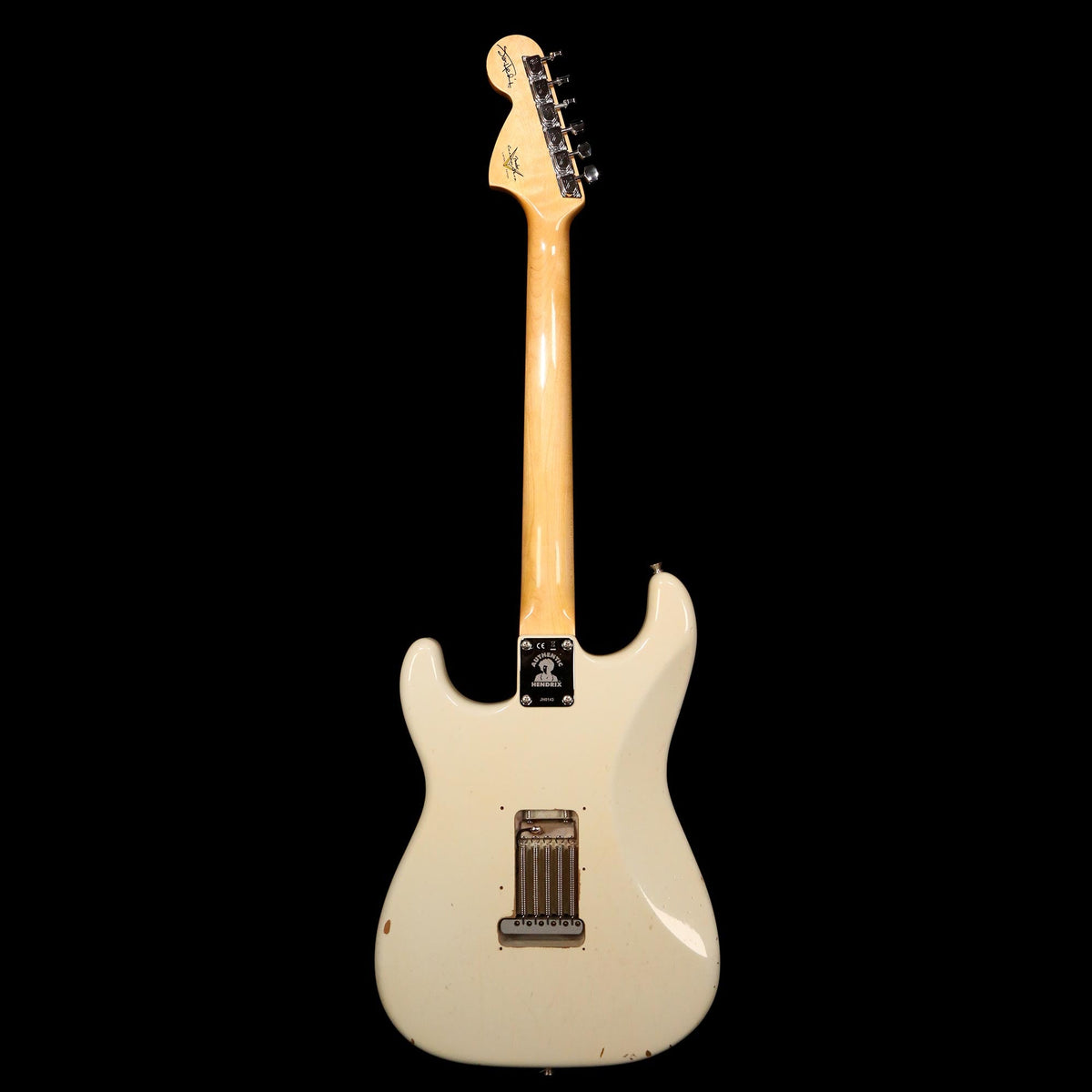 Fender Custom Shop Jimi Hendrix Stratocaster Izabella Limited Edition Olympic White — 3