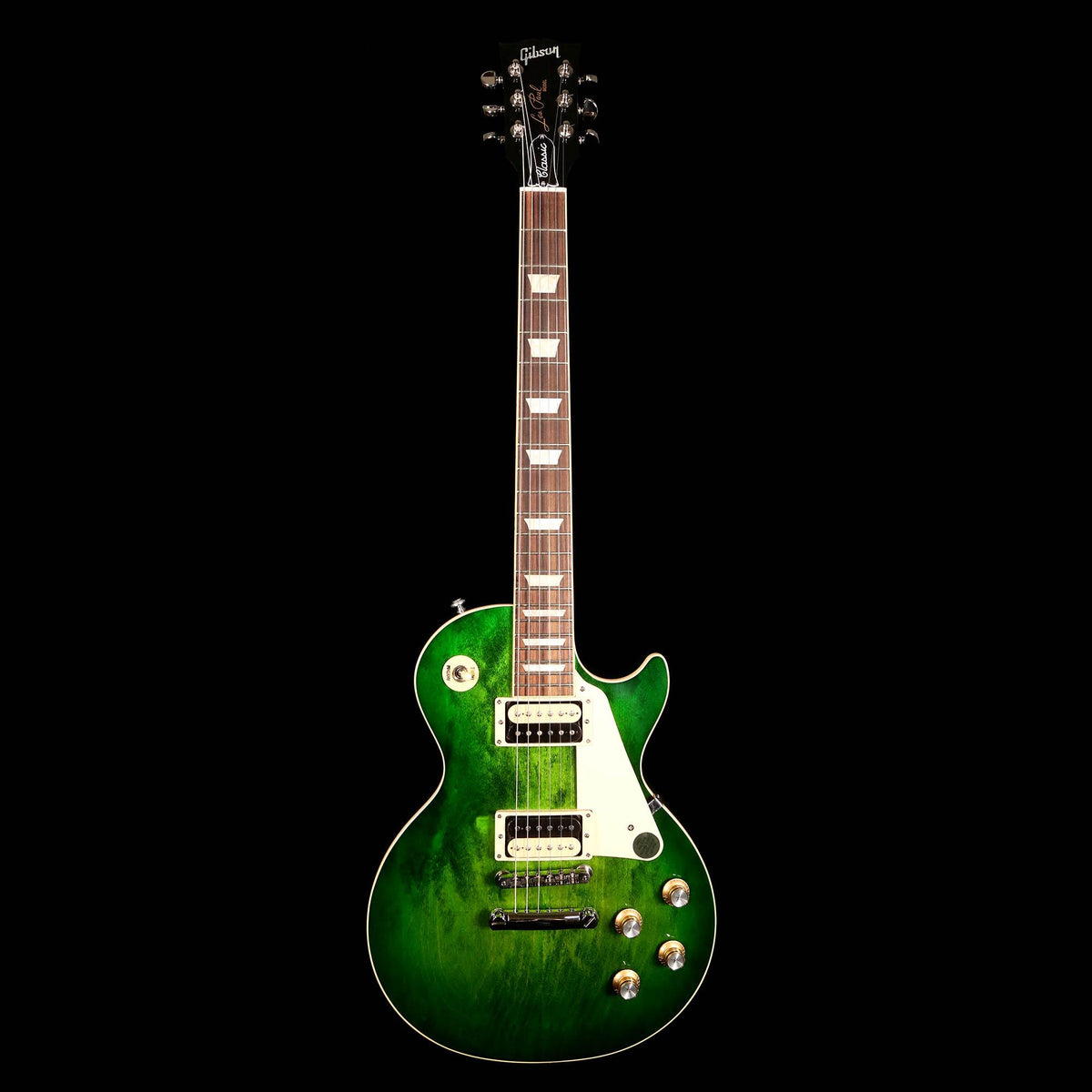 Gibson Les Paul Classic Green Ocean Burst 2019 — 2
