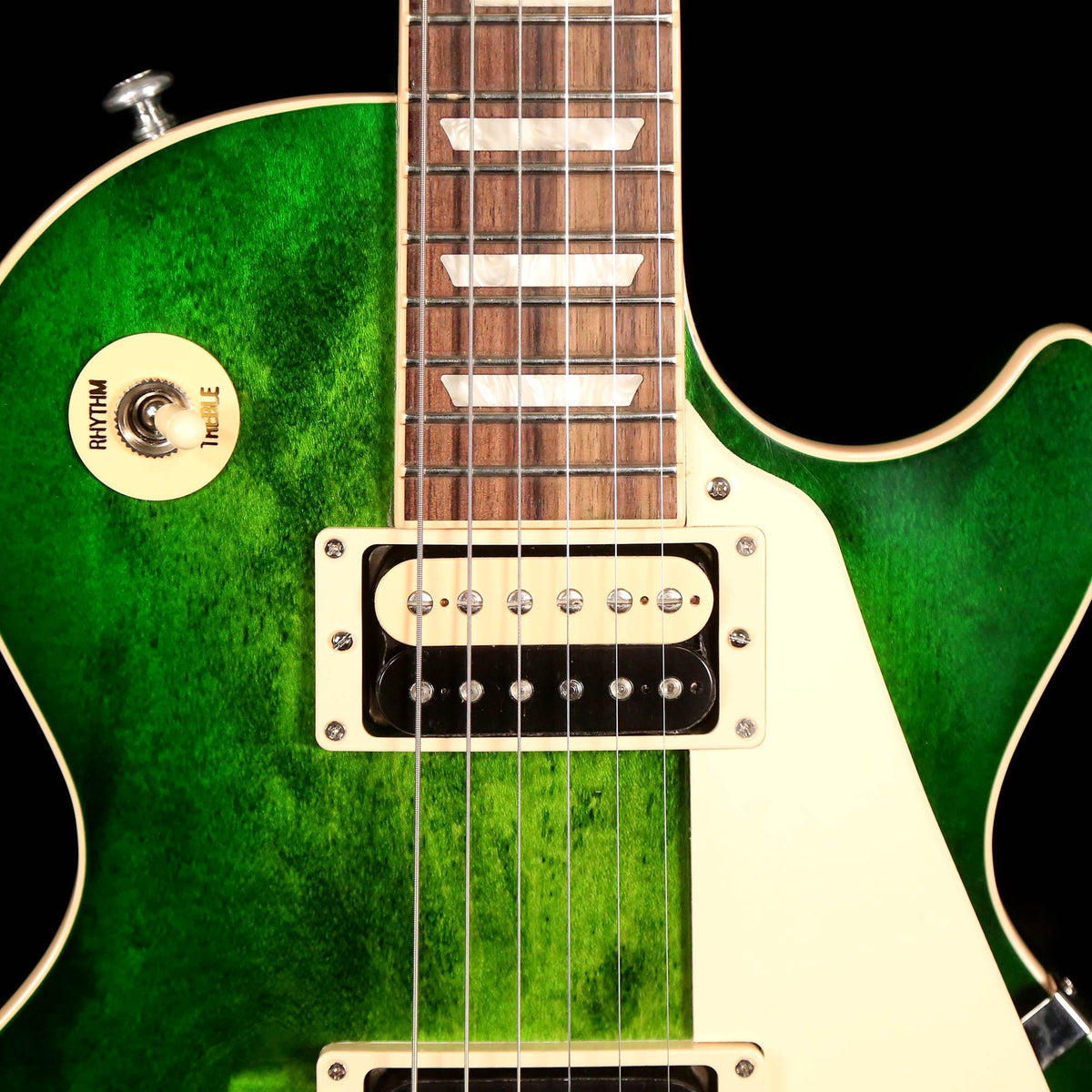 Gibson Les Paul Classic Green Ocean Burst 2019 — 6