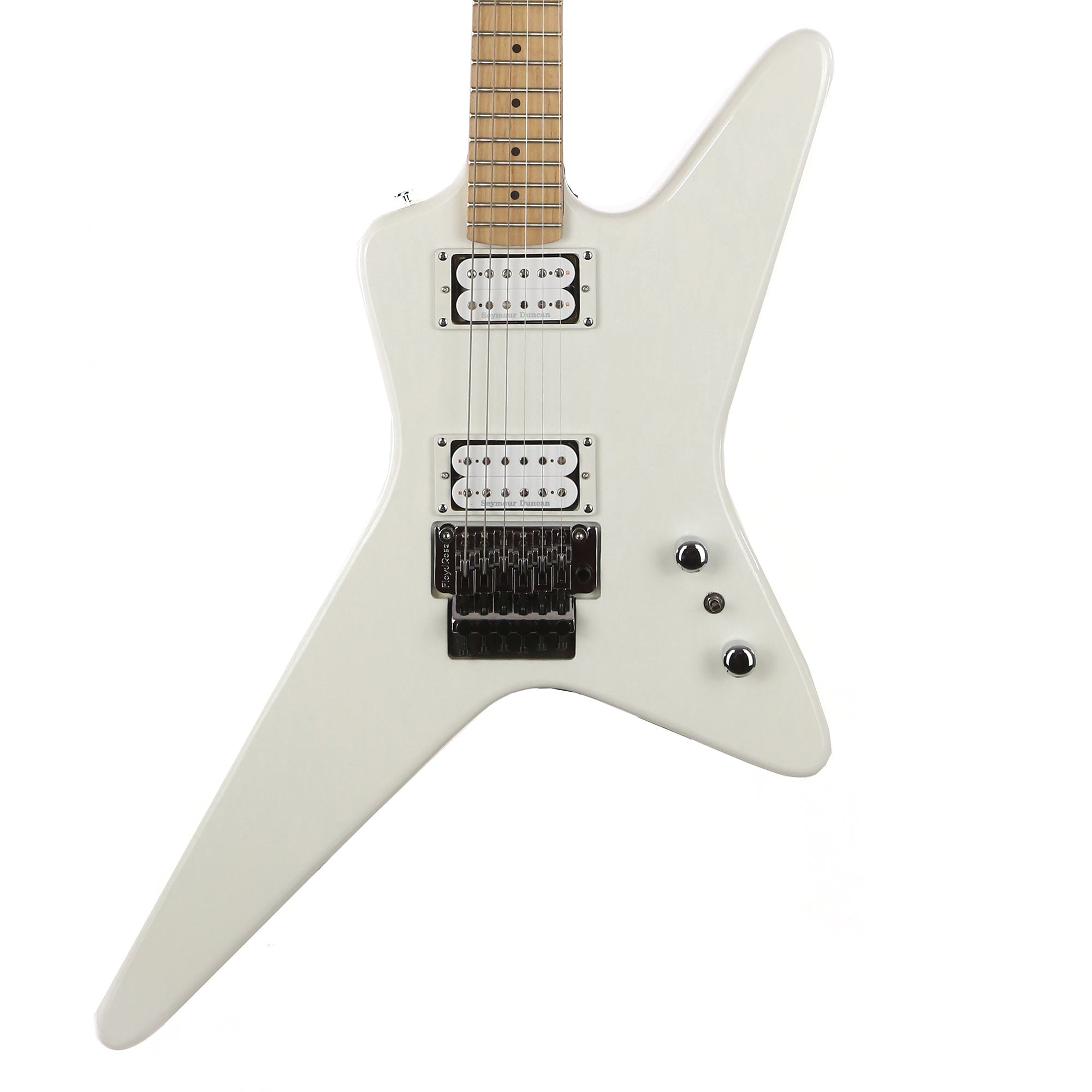 Kramer Voyager with Floyd Rose Alpine White | The Music Zoo